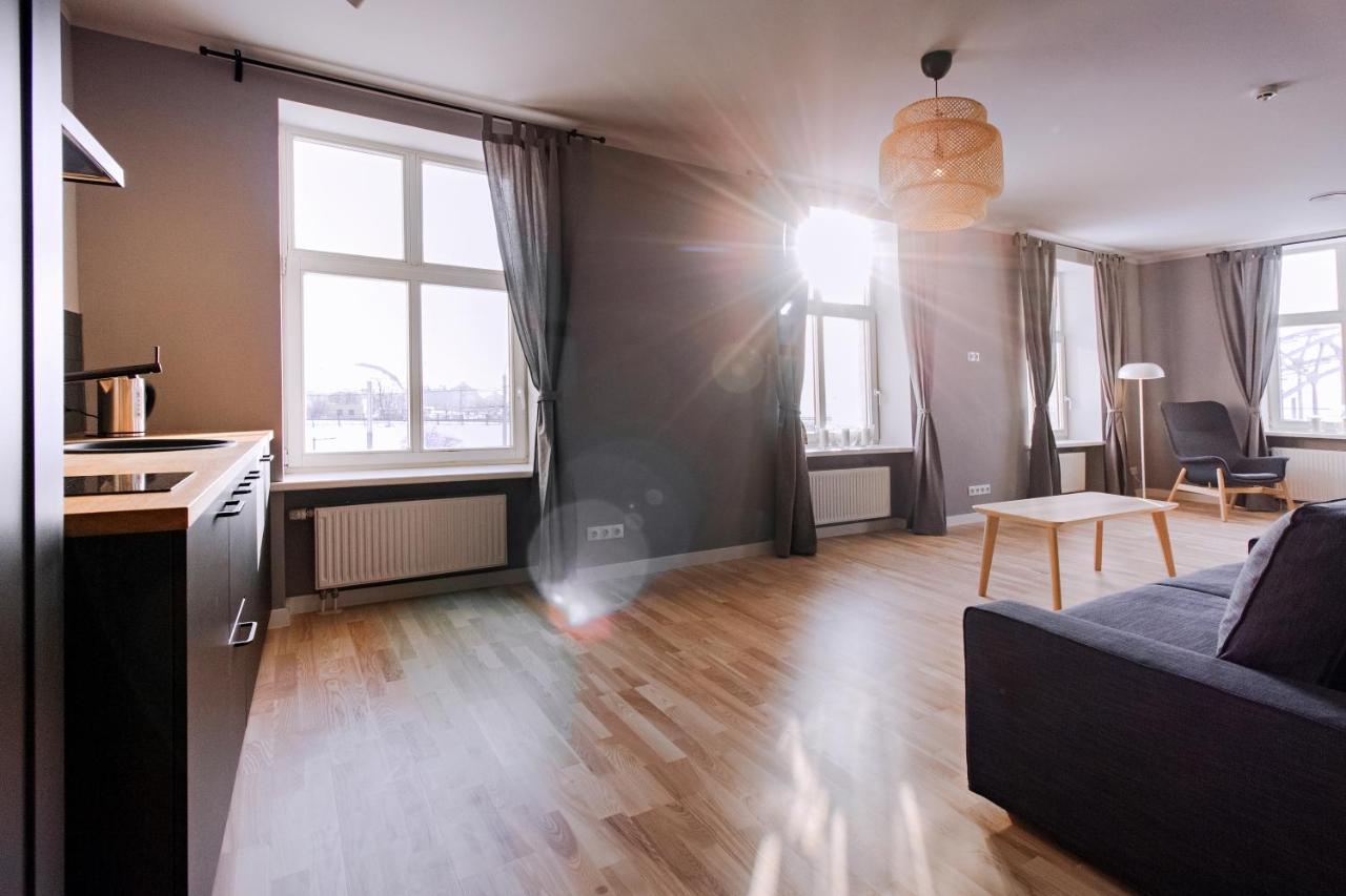 Modern Apartment In Old Riga With A River View エクステリア 写真